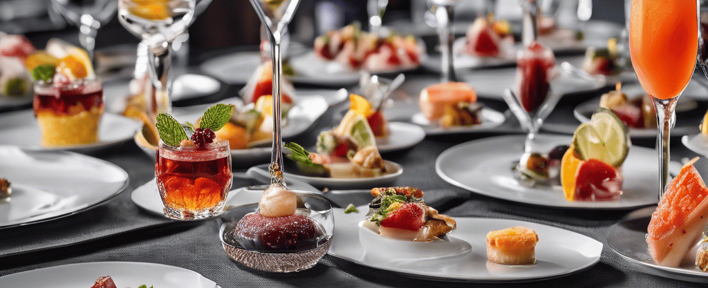 Un cocktail dinatoire après un séminaire