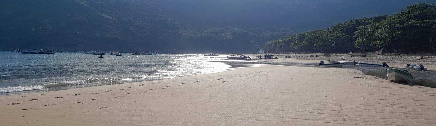 Praia do Bonete, Ilhabela, um dos destinos da Sao Seba tur