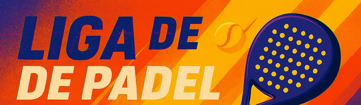 poster información la liga de padel no profesional 