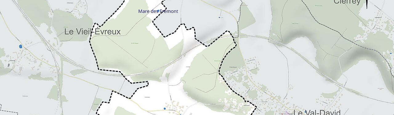Carte de situation de La Trinité 27930 - ATZ Diagnostic Immobilier