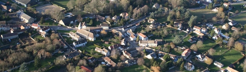 Photo vue aérienne de Flexanville 78910 - ATZ Diagnostic Immobilier