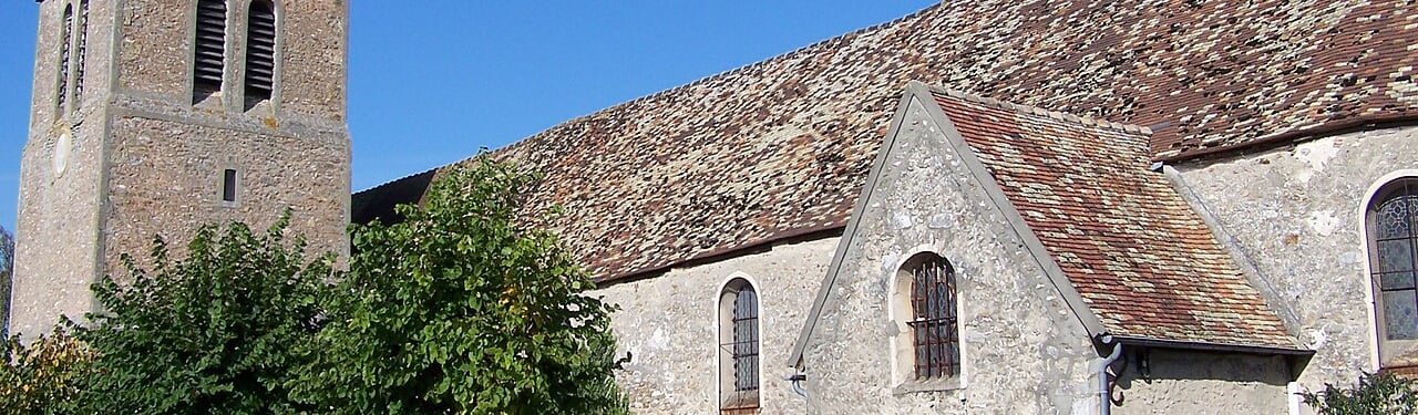 Photo de l'église Saint-Martin de Galluis 78490 - ATZ Diagnostic Immobilier