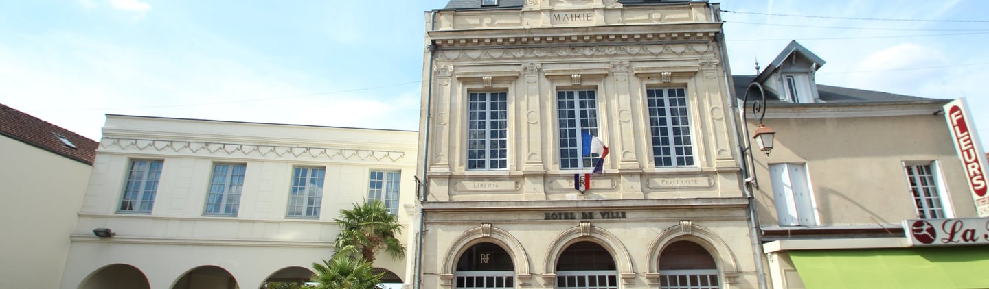 Photo de l'hôtel de ville de Bonnières-sur-Seine 78270 - ATZ Diagnostic Immobilier