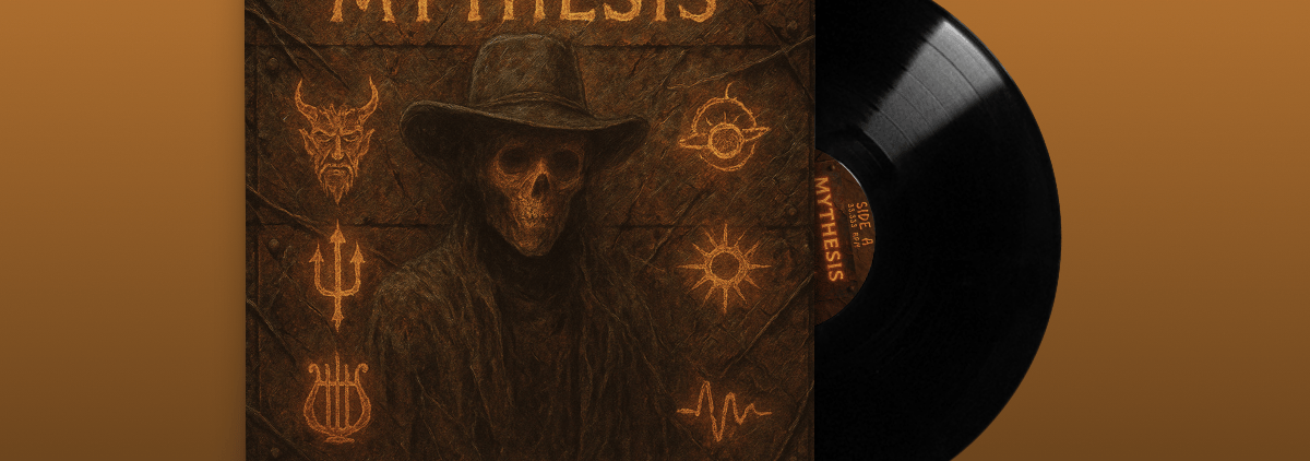 Mythesis out now on deluxe edition vinyl and compact disc. Featuring the singles Resonance, The Sun,