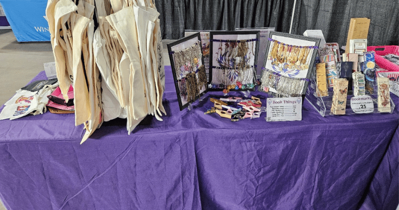Booth table
