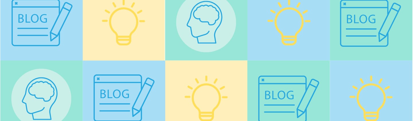 Blog post and article writing hero banner