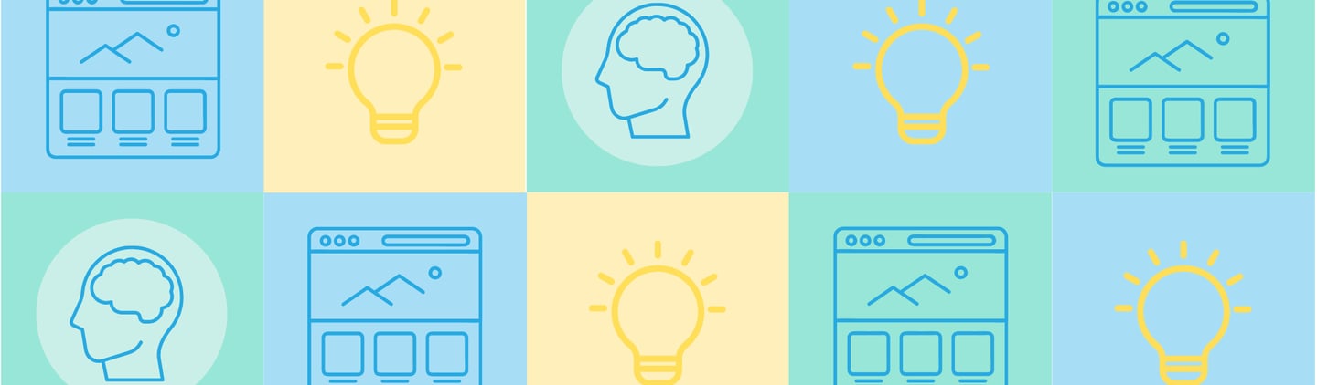 Web copywriting hero banner