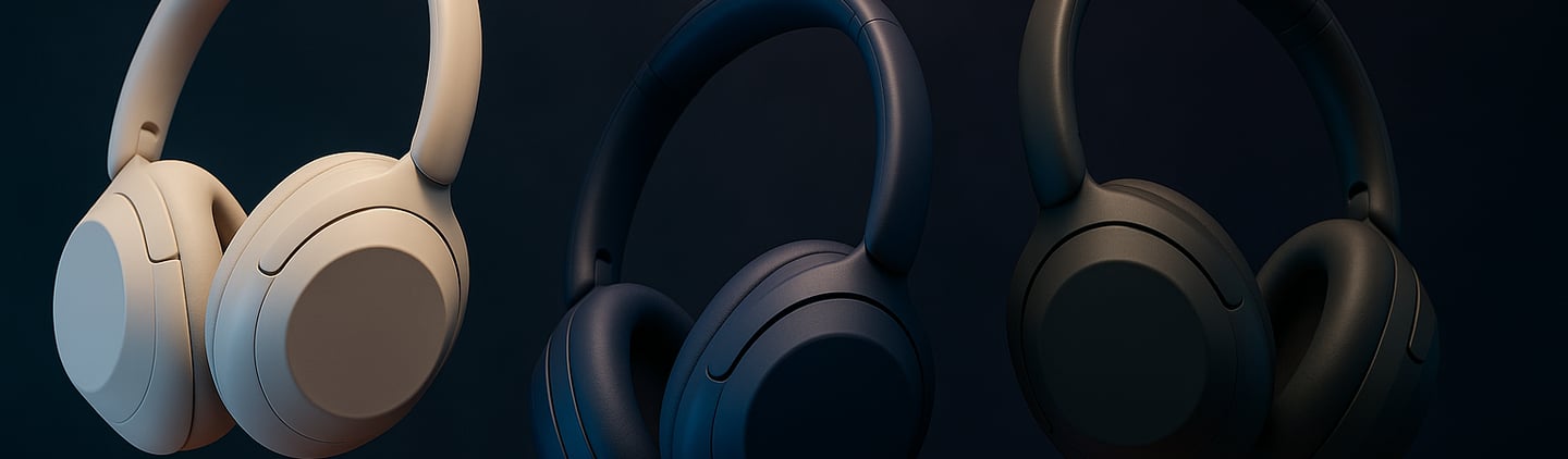 audifono diadema headset headphone recargable