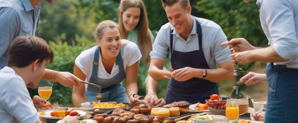 traiteur barbecue américain normandie