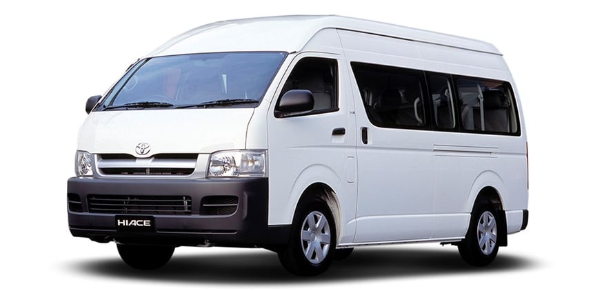 cheaper 12 seater van rental