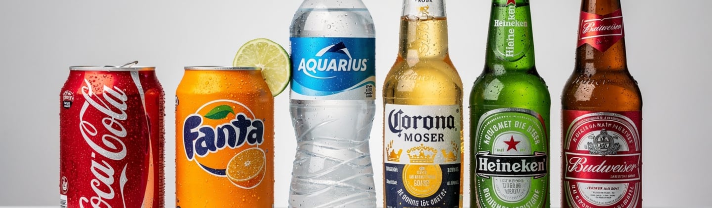 bebidas con y sin alcohol
