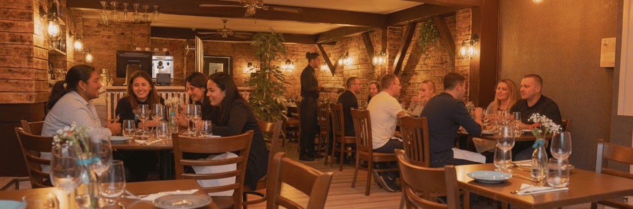 Fusion Clan Restaurant interior Warwick