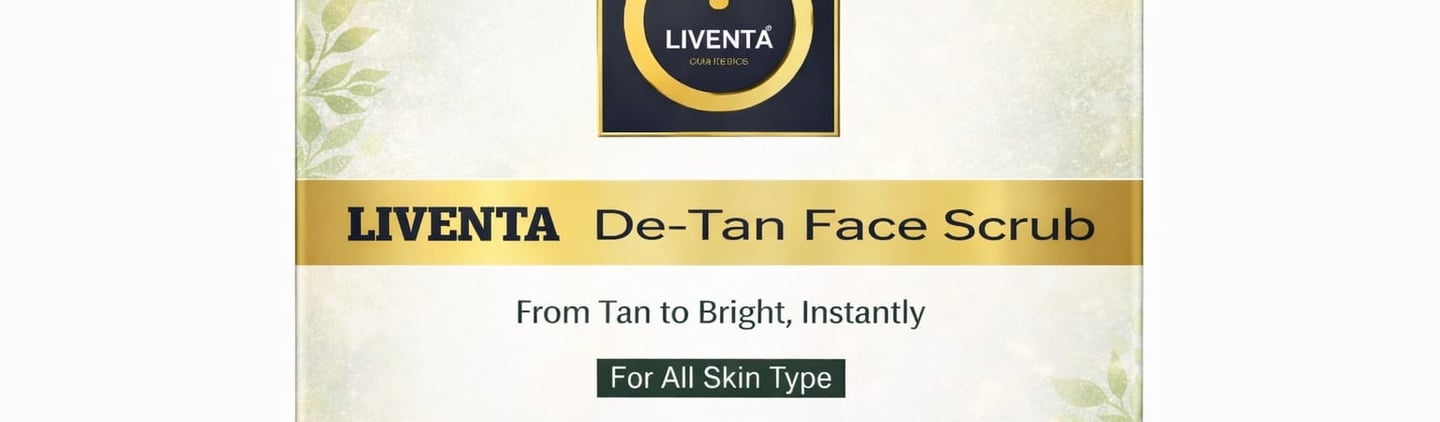 Liventa DeTan face scrub