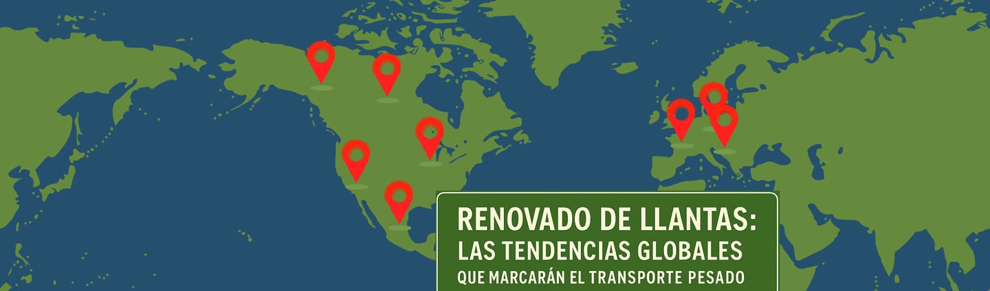 renovado de llantas: las tendencias globales que marcarn el transporte pesado