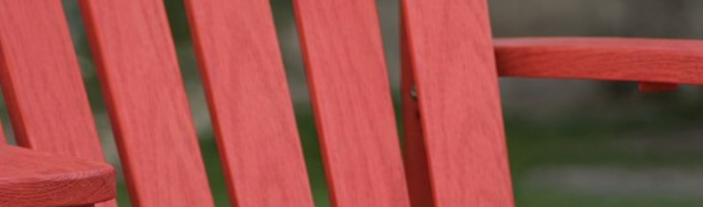 exterior furniture painted with classical and natural  barn paint 