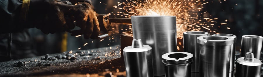 melting gold with graphite crucible