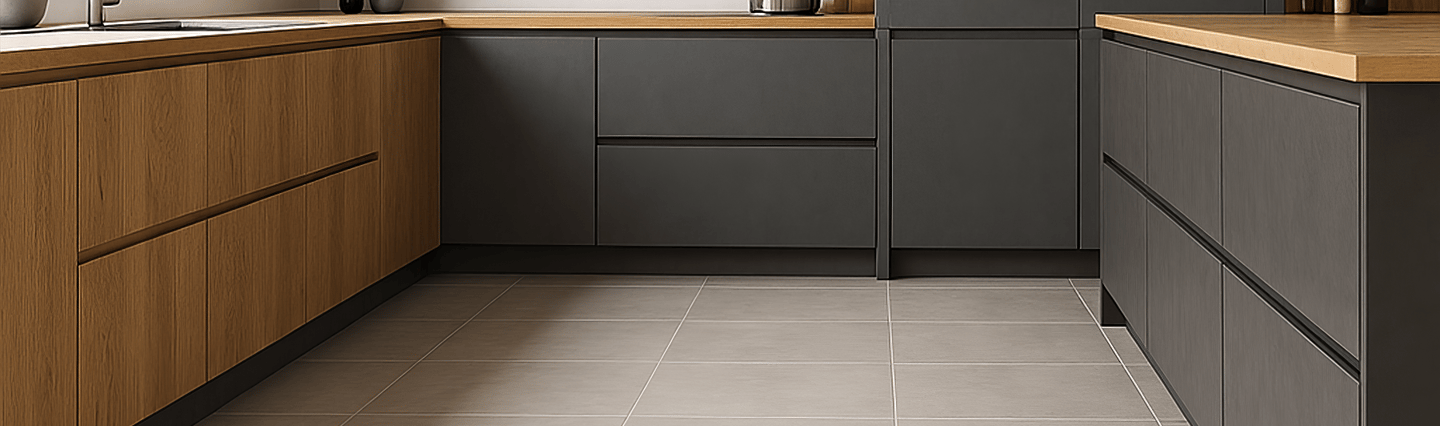 Porcelanato y cerámica para pisos de cocina en Zeramiq