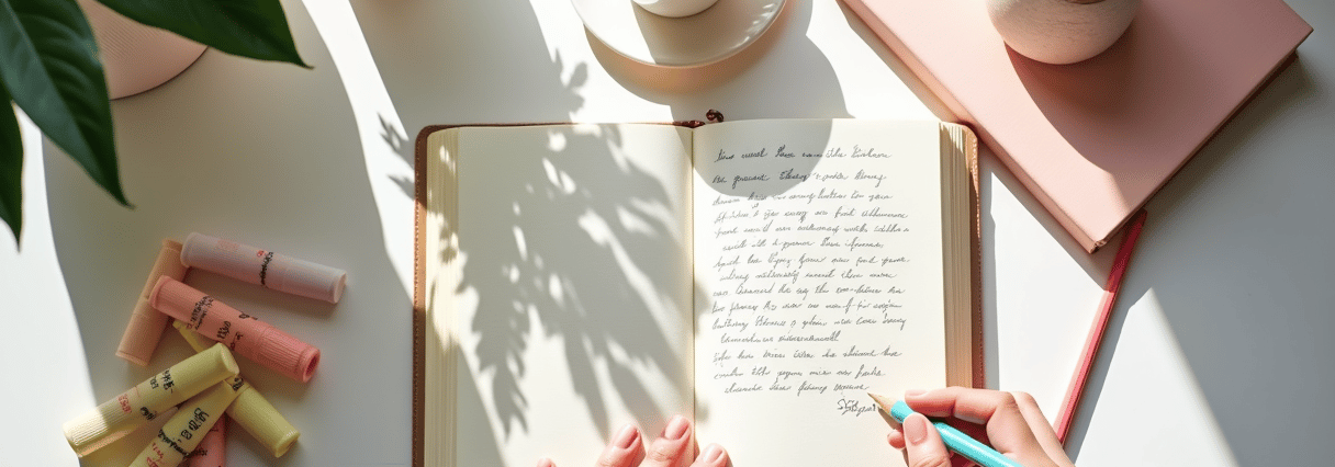 journaling 20 promts to calm anxiety
