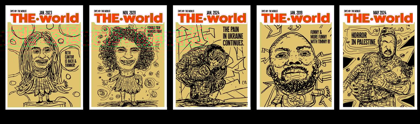 a series of four different posters of the world's most famous movie posters
