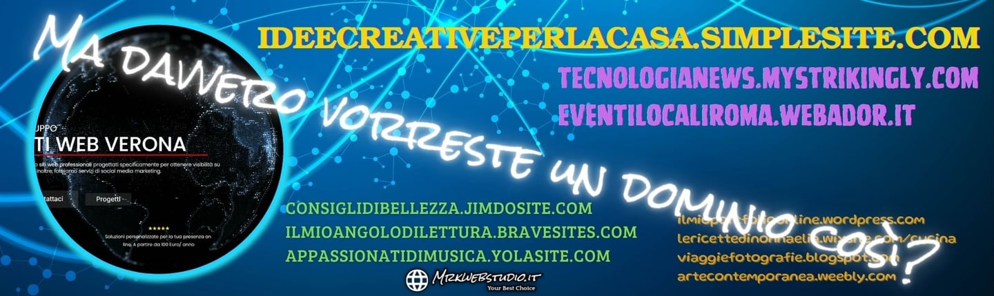 siti web gratis