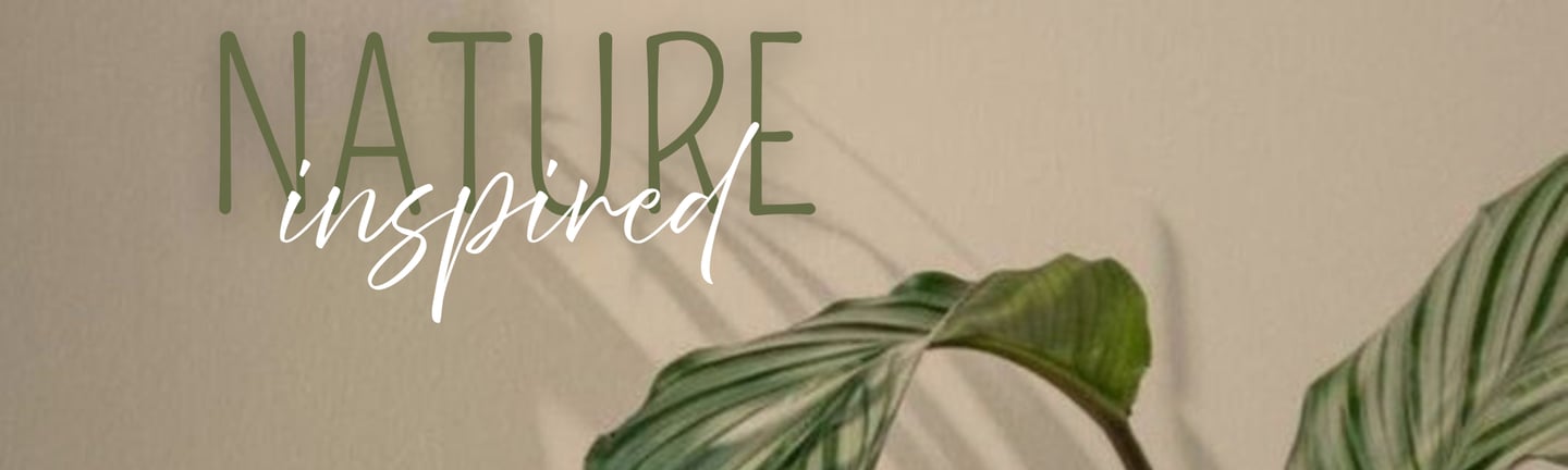 nature aesthetic banner