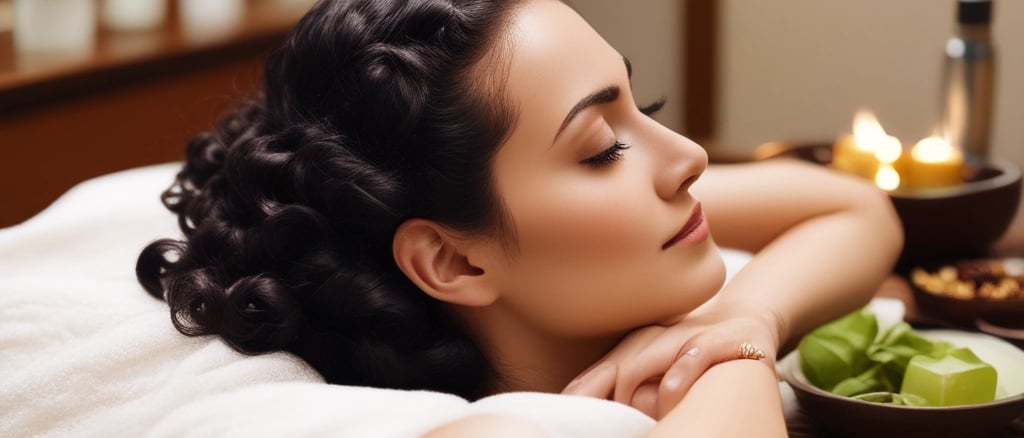 Hair spa treatment at Peace and Pamper Spa in Perumbakkam