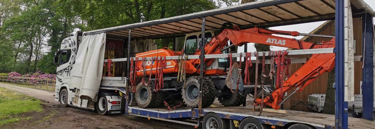 Transporte mit Tieflader in Deutschland und Europa