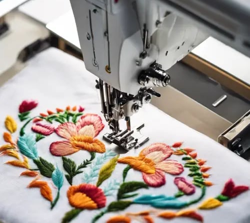 Motif de broderie machine fleuri lesbroderiesdenonette