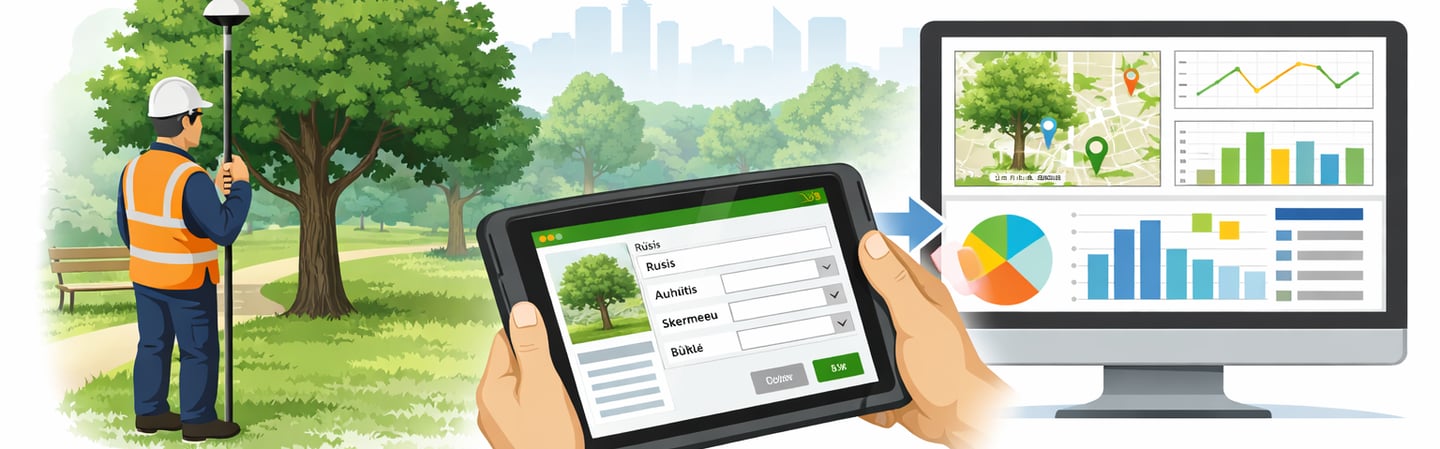 Tree inventory mobilr application