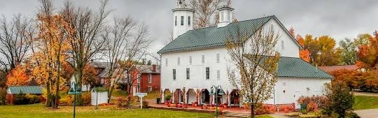 OLD BUILDING IN HISTORIC WESTERVILLE OHIO