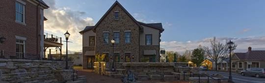 OLD BRICK BUILDING IN HISTORIC DUBLIN OHIO