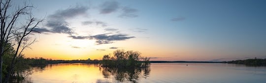 OVERLOOK AT HOOVER RESERVOIR IN GALENA OHIO