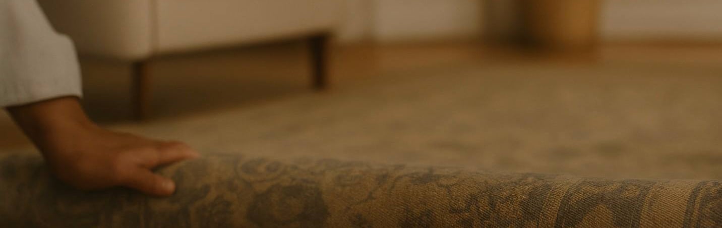 Handknotted Carpet - unfolded