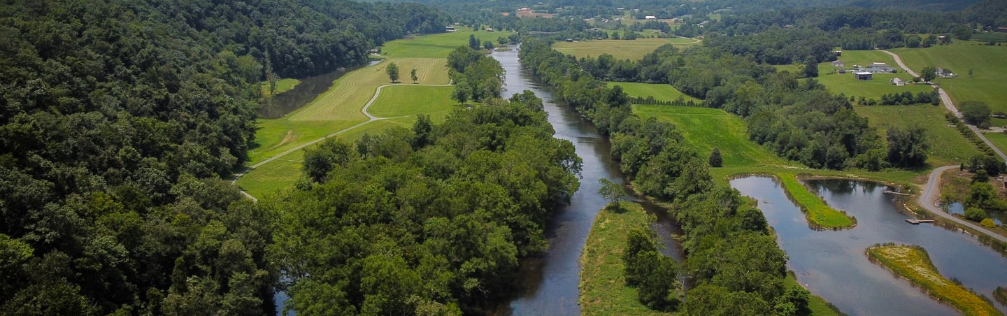 The beautiful South Holston River in July.
