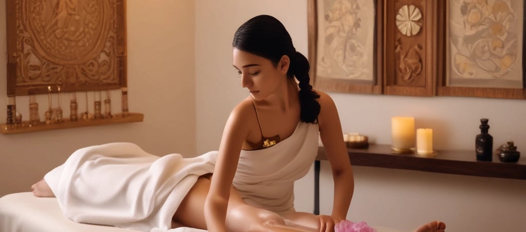  Professional home body massage therapy at Peace and Pamper Spa