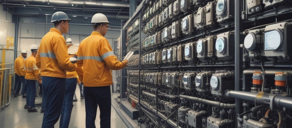 A candid photo of a photographer capturing a joyful moment at an outdoor event with natural light.