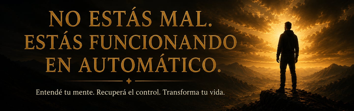 Entendé tu mente, recupera tu control, transforma tu vida.
