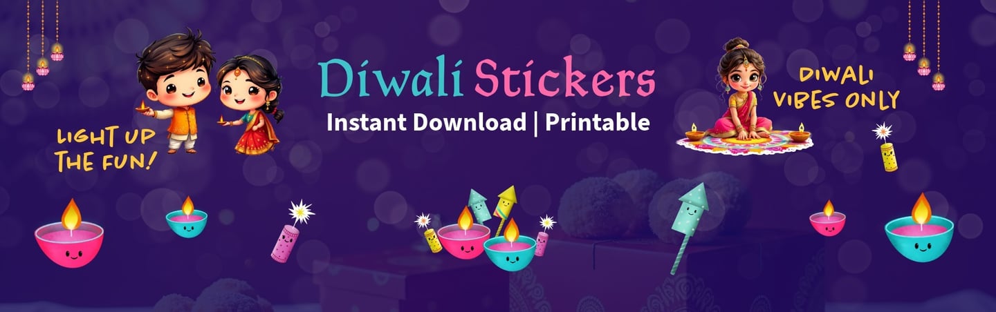 Shop Diwali printables for kids and get instant digital downloads.