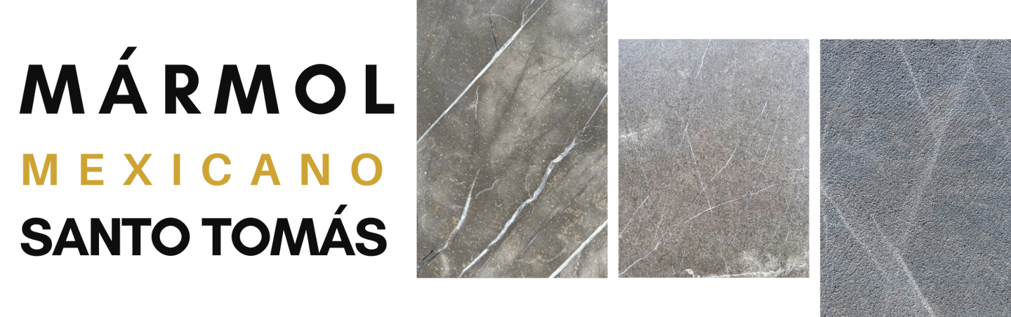 Laminas de Mármol Santo Tomás en diferentes acabados