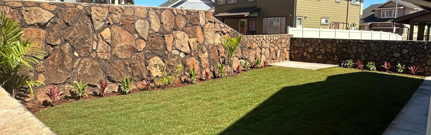 retaining wall in honolulu, hawaii