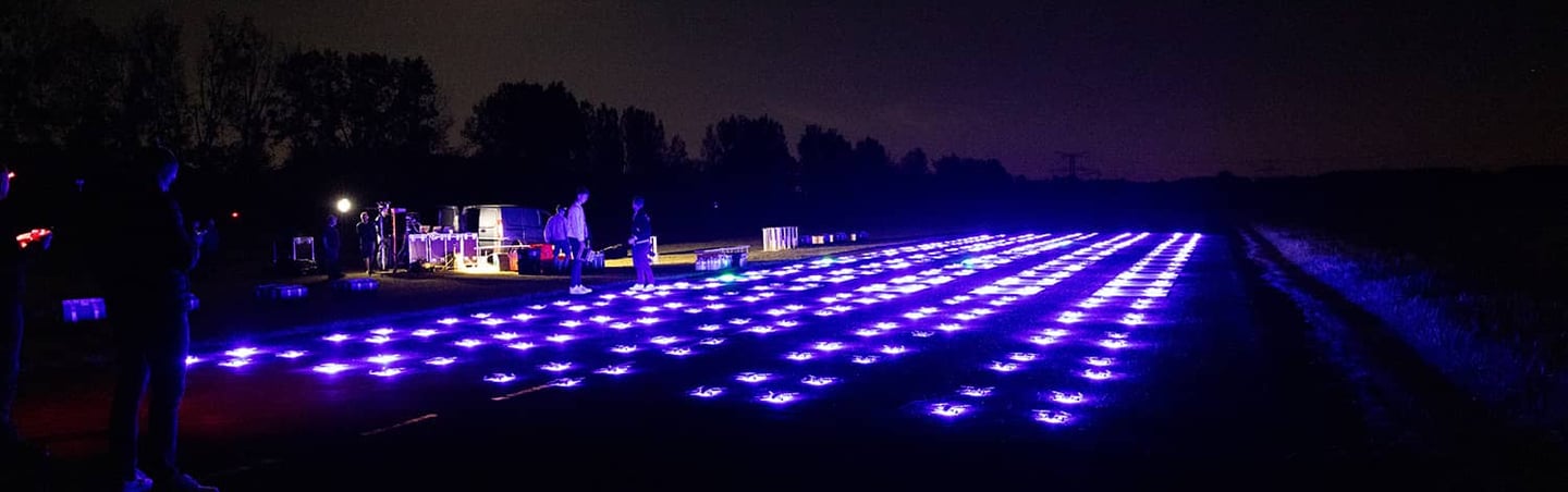 spectacle de drone événement public Nord