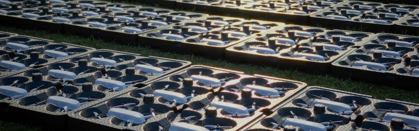 organisation spectacle de drone Nord sécurité