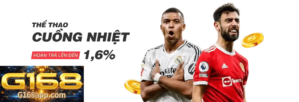 G168 cá cược thể thao