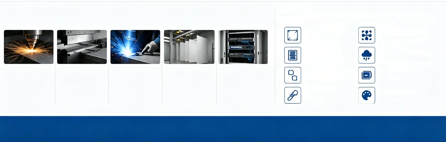 network cabinet Manufacturing Capabilities
