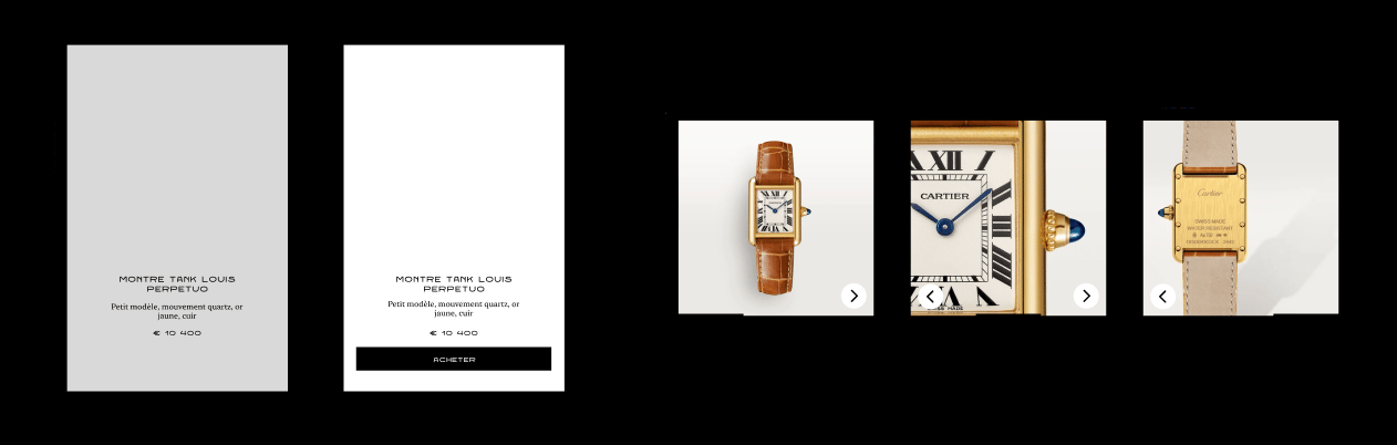 Composant des fiches produits Perpetuo