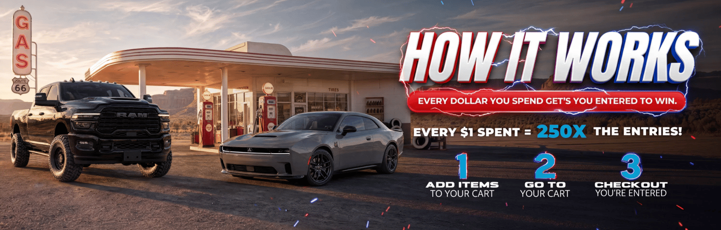 2026 Ram Laramie 2500 Giveaway How It Works
