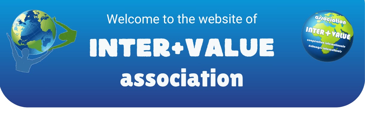 Banner of the home page of the Inter+Value association website