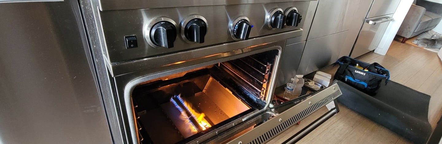 Viking gas oven igniter repair Long Beach California