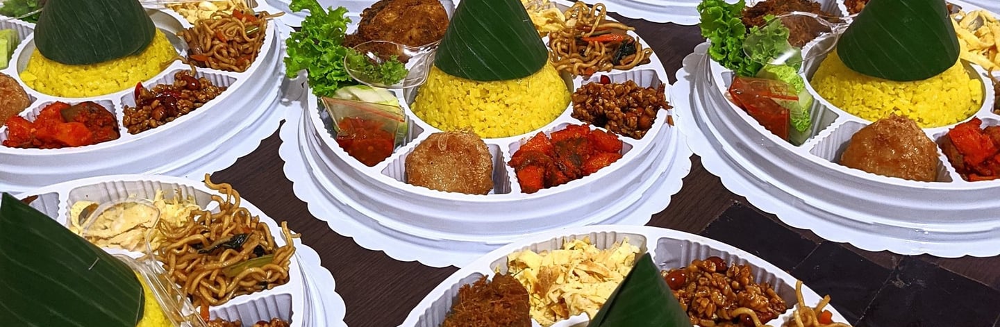 tumpeng mini arinda food