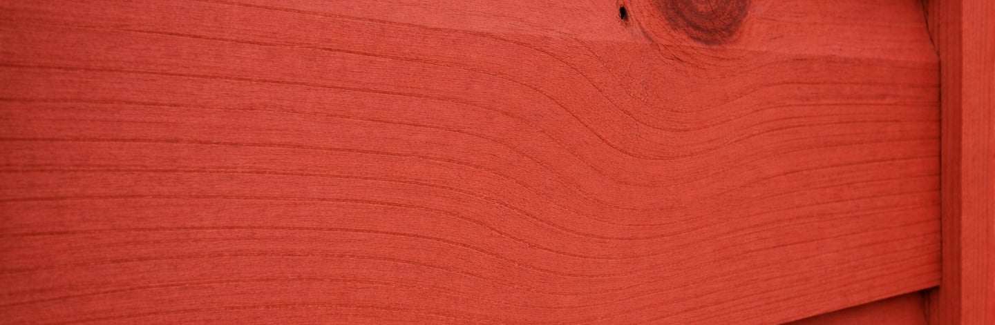 dutch lap siding painted with barn red paint